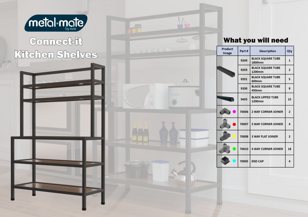 Kitchen Shelf How To